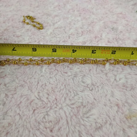 Monet Gold Rope Necklace Timeless Design - Picture 7 of 9